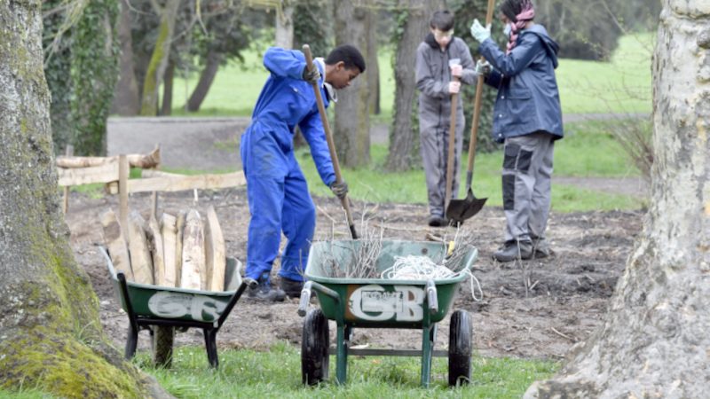 Les 4A agissent pour la biodiversité au parc du Grand-Blottereau