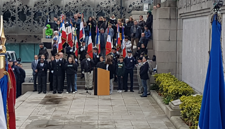 Cérémonie de commémoration pour la victoire et la paix