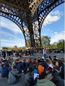 Un intense court séjour à Paris pour les 5eD et les 5eG. Avril 2024