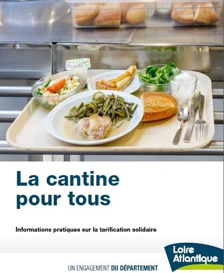 Les nouveaux tarifs de la cantine à la rentrée prochaine (septembre 2024)